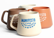 TAZA CERAMICA 12 OZ - EDICIÓN MANIFESTO